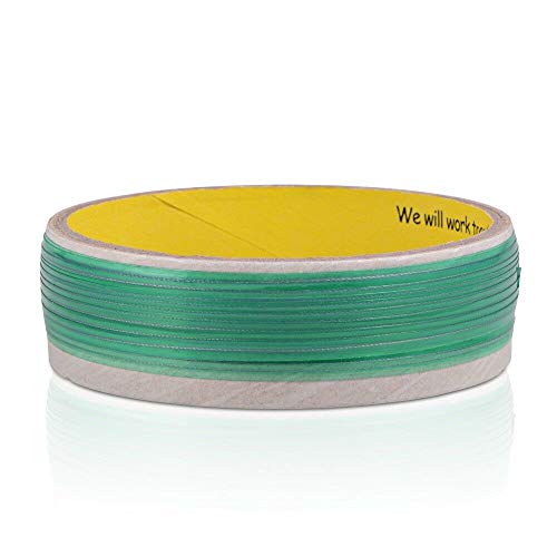 Schneidband SENRISE Messerloses Klebeband FinishLine 5/10/50m messerfreies Schneiden kratzfrei für Vinyl Wrap Cutting Line Nadelstreifen, grün von SagaSave