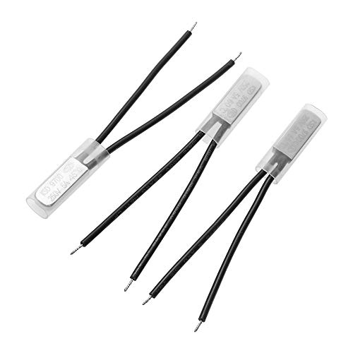 Sense KSD9700 Thermo-Schutzschalter, 5 Stück, Bimetall-Temperaturregler (40 °C, normal schließend) von SENRISE