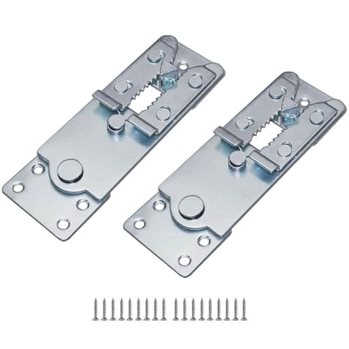 Sofa-Verbindungsstücke, geteilte Couchverbinder, ineinandergreifende Gelenk-Clips für Möbel, Sofa, leicht zu trennen, 2 Stück Sofa-Verbindungsstücke, geteilte Couchverbinder, ineinandergreifende Gelenk-Clips für Möbel, Sofa, leicht zu trennen, 2 Stück von SENRISE