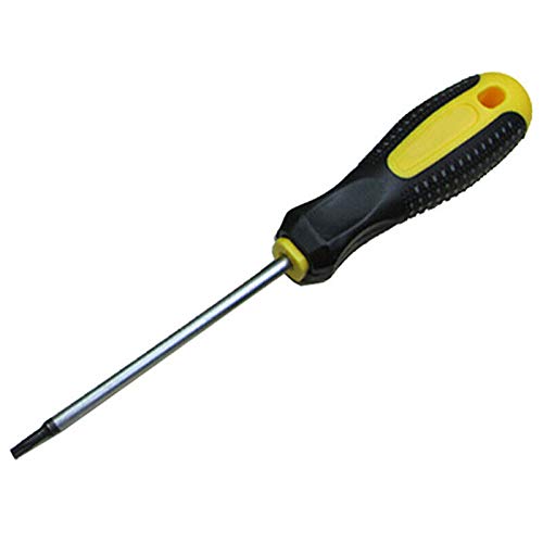 Torx-Schraubendreher SENRISE T5 Magnetischer Schraubendreher Stern Langschaft manipulationssicher Schraubendreher für Zuhause Auto Reparatur (1 Stück) von SENRISE