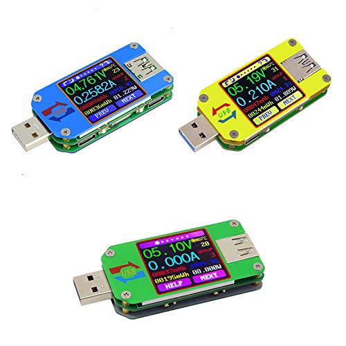 USB-Tester, UM24C USB Farbdisplay LCD Tester USB Spannungsprüfer Strom mit Bluetooth Multimeter Tester Multifunktions USB-Tester, UM24C USB Farbdisplay LCD Tester USB Spannungsprüfer Strom mit Bluetooth Multimeter Tester Multifunktions von SENRISE