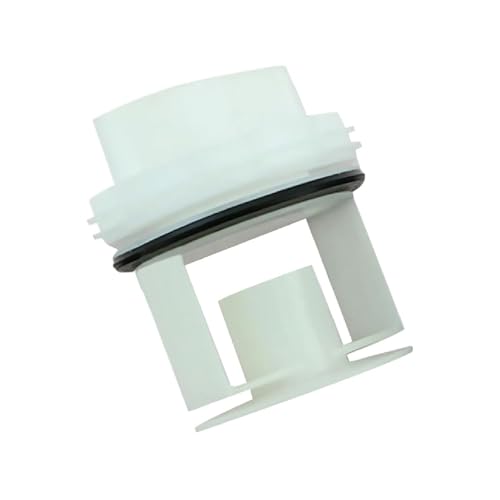 Waschwasser-Entwässerungspumpenabdeckung, Ersatz Waschmaschine Entwässerungspumpe Ablaufauslassdichtung Abdeckstopfen, kompatibel mit Siemens Bosch WM1095/1065 WD7205, Weiß Waschwasser-Entwässerungspumpenabdeckung, Ersatz Waschmaschine Entwässerungspumpe Ablaufauslassdichtung Abdeckstopfen, kompatibel mit Siemens Bosch WM1095/1065 WD7205, Weiß von SENRISE