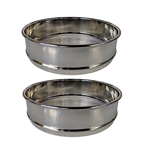 2PCS Seed Sprouting Tray Stainless Steel and Iron Stackable Germination Trays with Tier Mesh. von SENRN