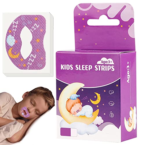Anti Snoring Sleep Strips, Mouth Breathing Tape, Correction Lip Nose Breathing Improving Patch for Children Adult von SENRN