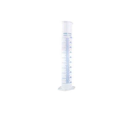 Clear Plastic Graduated Cylinders 1000ML Science Measuring Test Tube Flask Ideal for DIY and Science Lab Clear Plastic Graduated Cylinders 1000ML Science Measuring Test Tube Flask Ideal for DIY and Science Lab von SENRN