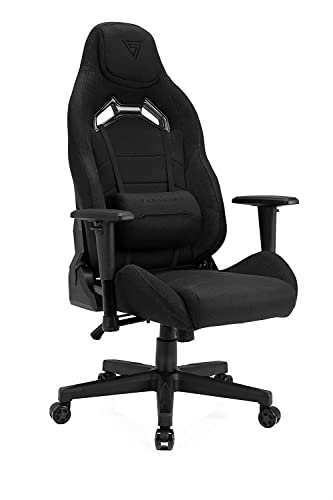 SENSE7 Vanguard Gaming Stuhl, HDF Platte, Black, Stoff von SENSE7