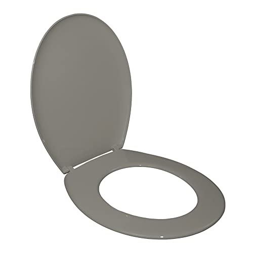 SENSEA - ESSENTIAL Toilettensitz - Oval - Thermoplastik - Taupe - Hochglanz-Finish von SENSEA