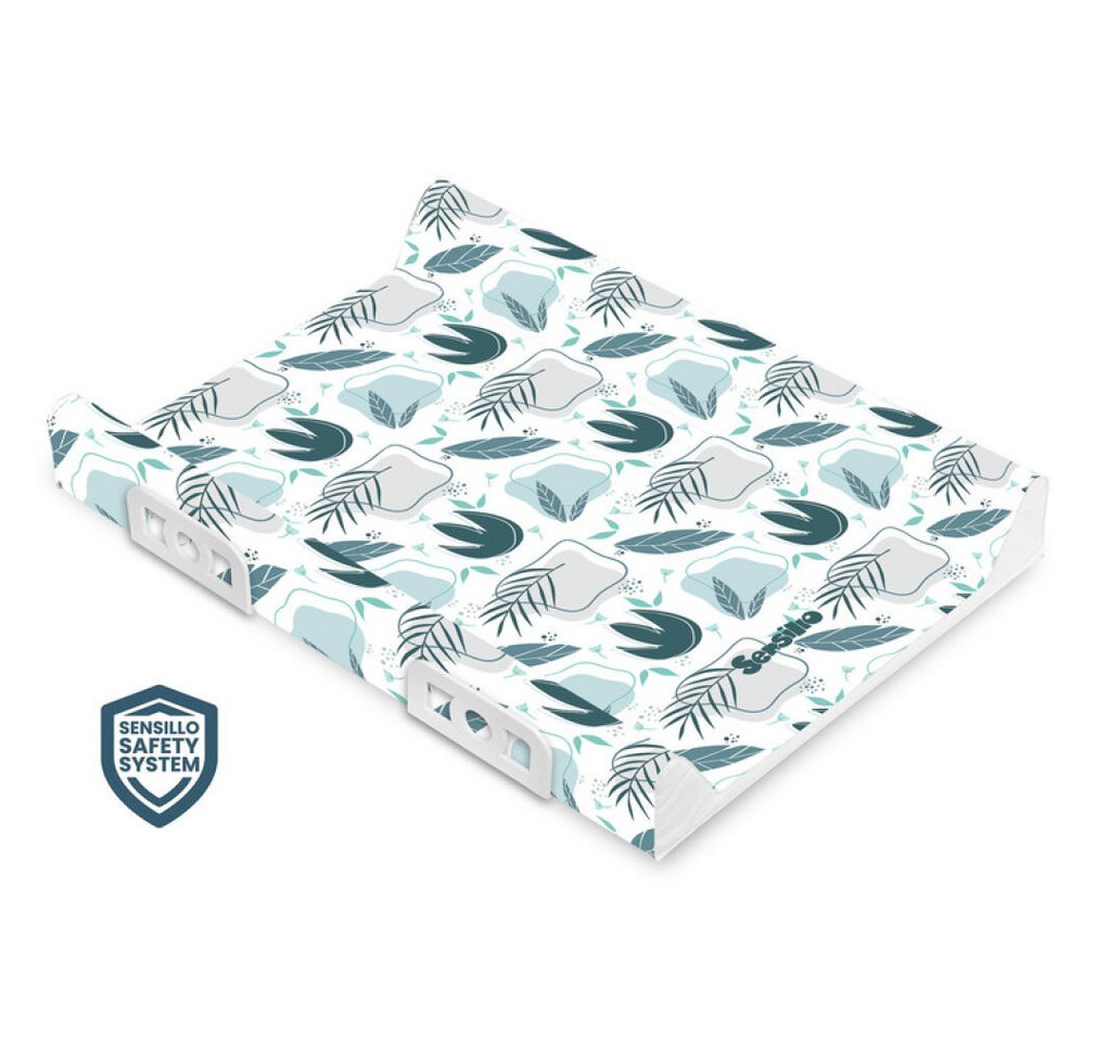 SENSILLO Wickelauflage Wickeltisch Wickelaufsatz 70cm Platin von SENSILLO
