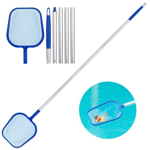 SENTAIMAO Pool kescher,120 cm lang-Teichkescher mit Teleskopstange,kescher Pool Für Teich, Algen & Bestway Pool,Algenkescher Nylon-Netz SENTAIMAO Pool kescher,120 cm lang-Teichkescher mit Teleskopstange,kescher Pool Für Teich, Algen & Bestway Pool,Algenkescher Nylon-Netz von SENTAIMAO