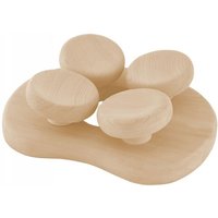 Ergonomische Kopfstütze Sauna Kopfstütze Ergonomisch aus Espe - Sentiotec von SENTIOTEC