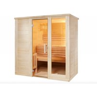 Harvia Komfort Small Massivsauna aus Fichte Saunakabine ca. 208x158x204 cm von SENTIOTEC