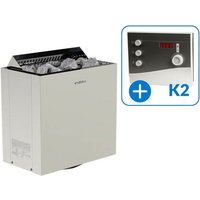 Sentiotec Ofen VIKING E mit Steuerung K1 oder K2 Leistung 9.0 kW, Saunasteuerung K2 von SENTIOTEC