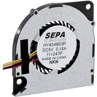 SEPA HY45AB05PSE26A-BLI Radiallüfter 5V 1.92 m³/h (L x B x H) 45 x 45 x 4.3mm von SEPA