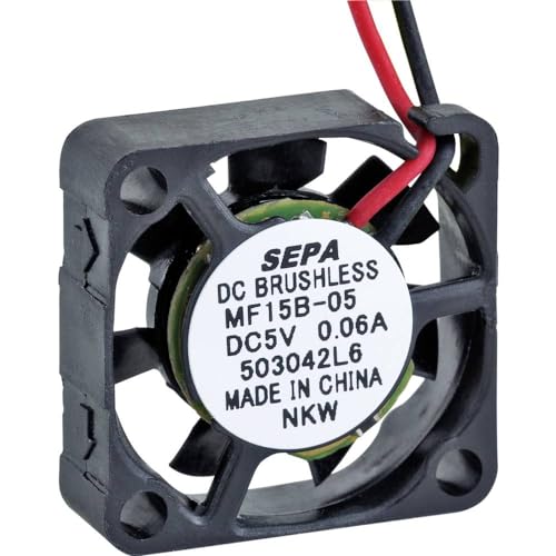 SEPA MF15B05 Axialventilator 5V/DC 0.7m³/h 15x15x4.5mm von SEPA