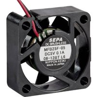 SEPA MFB25F05 Axiallüfter 5 V/DC 4.2 m³/h (L x B x H) 25 x 25 x 10mm von SEPA