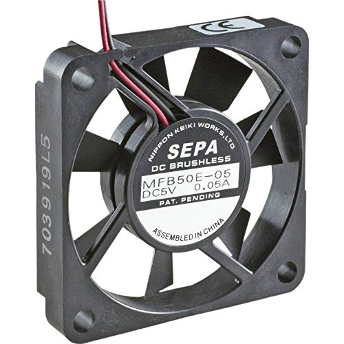 SEPA MFB50E12 Axiallüfter 12 V/DC 14.3 m³/h (L x B x H) 50 x 50 x 10mm von SEPA