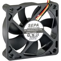 Sepa - PLB60B05FSE35A Axiallüfter 5 v/dc 27.6 m³/h (l x b x h) 60 x 60 x 15 mm von SEPA