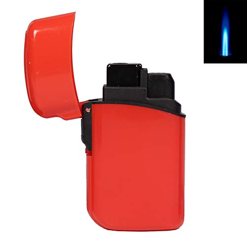 SEPILO Sturmfeuerzeug Demon Jet Flame Feuerzeug mit konzentrierter Flamme Turbo Gas Jet Flame Lighter (Rot) von Sepilo