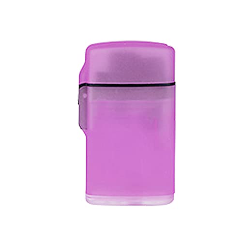 SEPILO Sturmfeuerzeug Luminous Jet Flame Turbo Feuerzeug Rubber/Outddor geignet - Leuchtet im Dunkeln! (1 Feuerzeug Pink) von Sepilo