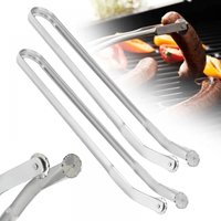 (2 STK) Grillzange, Wurstwenderzange, 39,5 cm lange Grillzange, Edelstahl-Küchenzange, Grillzange, Barbecuezange, Grill Up Grillzange, Grillzubehör von SERBIA