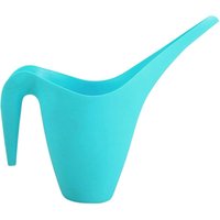 1 l seeblauer Pflanzengießtopf, 1 Wasserkocher aus Kunststoff mit langem Hals zum Gießen von Blumen und Pflanzen, langlebig und leicht von SERBIA