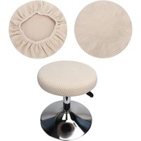 2 Stück beige runde Hockerbezüge, runde Barhockerbezüge, elastische runde Hockerbezüge, waschbar, pflegeleicht, weich und langlebig, für Hocker 2 Stück beige runde Hockerbezüge, runde Barhockerbezüge, elastische runde Hockerbezüge, waschbar, pflegeleicht, weich und langlebig, für Hocker von SERBIA
