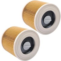Pack de 2 filtros KEEPOW para aspiradores en seco y húmedo Kärcher WD2 WD3P WD 2200 SE 4001, referencia 64145520 von SERBIA
