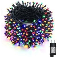 30 m lange LED-Lichterkette für den Außenbereich, 300 LEDs, mehrfarbig, mit Stecker, für Weihnachten, Hochzeit, Party, Haus, Garten von SERBIA