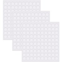 300 Stück transparente doppelseitige Klebeaufkleber mit 10 mm Durchmesser, spurlos entfernbares Klebeband, geeignet für Heimwerker und den 300 Stück transparente doppelseitige Klebeaufkleber mit 10 mm Durchmesser, spurlos entfernbares Klebeband, geeignet für Heimwerker und den von SERBIA