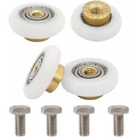 4er-Set Ersatz-Duschtürrollen 19 mm Durchmesser 4er-Set Ersatz-Duschtürrollen 19 mm Durchmesser von SERBIA