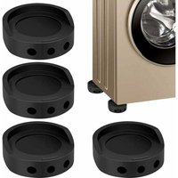 Almohadillas antivibración, 4 unidades, para lavadora, estabilizadores de pedestal, color negro Almohadillas antivibración, 4 unidades, para lavadora, estabilizadores de pedestal, color negro von SERBIA