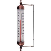 Außenthermometer mit Display in Bronze-Optik – Stilvolles Gartenthermometer für draußen, geeignet für Gewächshaus, Garage, einfach aufzuhängen Außenthermometer mit Display in Bronze-Optik – Stilvolles Gartenthermometer für draußen, geeignet für Gewächshaus, Garage, einfach aufzuhängen von SERBIA