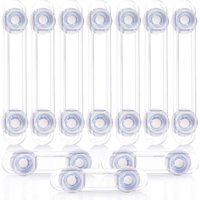 Baby-Schrankschloss – Kindersicherheit – Fenster-Schranktürschloss – Sicherheitsschutz für Zuhause (7+3 Stück) von SERBIA