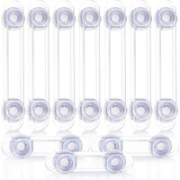 Baby-Schrankschloss – Kindersicherheit – Fenster-Schranktürschloss – Sicherheitsschutz für Zuhause (7+3 Stück) von SERBIA