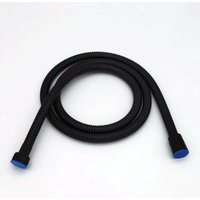 Brauseschlauch 1,5M mattschwarz, Edelstahlbrause, Universal-Kabelbrauseschlauch, explosionsgeschützt und knickfest von SERBIA