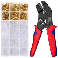 Crimpen Werkzeug Zange Terminal Ferrule Crimper Draht Hand Tool Set Terminals Clamp Kit von SERBIA
