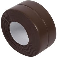 Cinta de sellado autoadhesiva impermeable para cocina y baño (38 mm x 3,2 m, marrón) von SERBIA