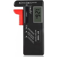 Digitaler Batterietester, Universal-Batterietester, geeignet für AA-, AAA-, C-, D-, PP3-, 9-V- und 1,5-V-Batterien Digitaler Batterietester, Universal-Batterietester, geeignet für AA-, AAA-, C-, D-, PP3-, 9-V- und 1,5-V-Batterien von SERBIA