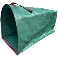 Garten-Müllsack Schwarz Grün 765643cm 1 Stück 200L Polypropylen Laubsack Geeignet für Stallungen, Rasen, Laub und Hecken von SERBIA