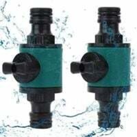 Gartenschlauch-Schnellverbinder, Kunststoffventil mit Schnellverbinder, Gartenschlauch-Schnellverbinder mit 2-Wege-Absperrventil von SERBIA