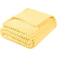 Gelbe Sofadecke, 70 x 100 cm, 1 Stück, bequeme Decke, Herbst, Halloween, Zimmerdekoration von SERBIA