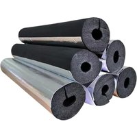Isolierwatte für Rohre, Innendurchmesser 27 mm Wandstärke 30 mm, 0,95 m, für 6 Wasserrohre, verdicktes, frostsicheres Isoliermaterial. von SERBIA