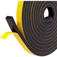 Klebestreifen für Türen und Fenster, Dichtungsstreifen aus Gummischaum, 20 mm x 10 mm x 2 m dick, zugluftsicher, Isolierdichtung, Möbelschutz, 1 von SERBIA