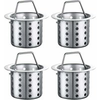 Küchenspülen-Sieb, 4er-Set, Küchenspülen-Abfangsiebkorb, Spülensieb, Abflusssieb Küchenspülen-Sieb, 4er-Set, Küchenspülen-Abfangsiebkorb, Spülensieb, Abflusssieb von SERBIA