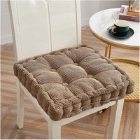 Meditations-Bodenmatte, 40 x 40 cm, 1 Stück, Maiskorn-Samt, braun, quadratisch, Sitzkissen, Wohnzimmer, Balkon, Tatami, Yoga-Matte Meditations-Bodenmatte, 40 x 40 cm, 1 Stück, Maiskorn-Samt, braun, quadratisch, Sitzkissen, Wohnzimmer, Balkon, Tatami, Yoga-Matte von SERBIA