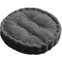 Meditations-Bodenmatte, 40 x 40 cm, 1 Stück, dunkelgrau, Maissamt, rundes Sitzkissen, Wohnzimmer, Balkon, Tatami, Yoga-Matte Meditations-Bodenmatte, 40 x 40 cm, 1 Stück, dunkelgrau, Maissamt, rundes Sitzkissen, Wohnzimmer, Balkon, Tatami, Yoga-Matte von SERBIA