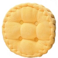 Meditations-Bodenmatte, 40 x 40 cm, 1 Stück, gelber Maissamt, rundes Sitzkissen, Wohnzimmer, Balkon, Tatami, Yoga-Matte Meditations-Bodenmatte, 40 x 40 cm, 1 Stück, gelber Maissamt, rundes Sitzkissen, Wohnzimmer, Balkon, Tatami, Yoga-Matte von SERBIA