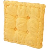 Meditations-Bodenmatte, 40 x 40 cm, 1 Stück, gelbes Maissamt, quadratisches Sitzkissen, Wohnzimmer, Balkon, Tatami, Yoga-Matte Meditations-Bodenmatte, 40 x 40 cm, 1 Stück, gelbes Maissamt, quadratisches Sitzkissen, Wohnzimmer, Balkon, Tatami, Yoga-Matte von SERBIA