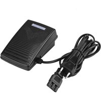 Nähmaschinen-Fußpedal, Nähmaschinen-Fußregler mit Kabel zum Nähen zu Hause, kompatibel mit Singer, JUKI, Husqvarna Viking, Elna usw. (EU) von SERBIA