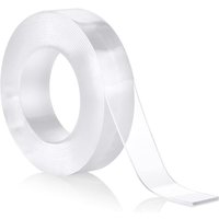 Nano-Doppelseitiges Klebeband, 0,5 mm dick, 30 mm breit x 1 m lang, 1 Stück mit durchsichtigem, magischem Kleber zum Aufkleben von Objekten Nano-Doppelseitiges Klebeband, 0,5 mm dick, 30 mm breit x 1 m lang, 1 Stück mit durchsichtigem, magischem Kleber zum Aufkleben von Objekten von SERBIA